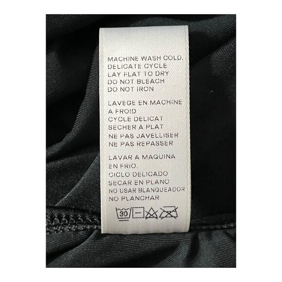 Good American bathing suit Shine Cinch plunging cheeky one piece size 6 (3X) - Picture 5 of 6